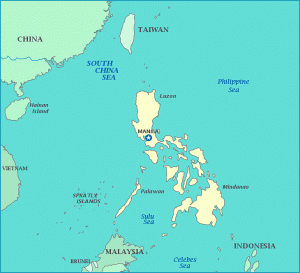 filipinler harita