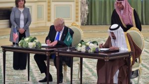trump silah anlaşması suudi arabistan