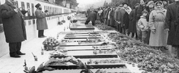 BAKU MASSACRE OF THE SOVIET ARMY OF ARMENIAN TRACES IN THE MURDER