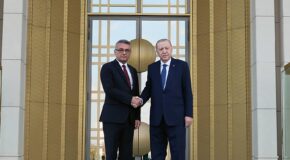 KKTC CUMHURBAŞKANI TUFAN ERHÜRMAN’IN ANKARA ZİYARETİ