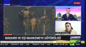 PROF. DR. OZAN ÖRMECİ, ABD’NİN VENEZUELA MÜDAHALESİNİ TVNET’TE YORUMLADI