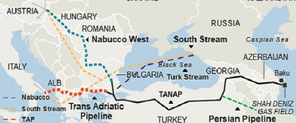 THE IMPLICATIONS OF TANAP AND TURKISH STREAM ON THE EUROPEAN ENERGY SECURITY AFTER THE RECENT UKRAINE CRISIS