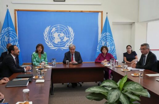 #htmlcaption_44565 GUTERRES’İN KIBRIS TEMASLARI: ÇÖZÜM UMUDU SÜRÜYOR