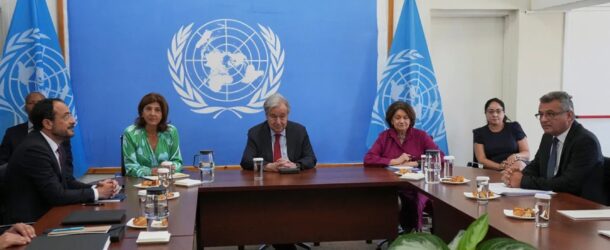 GUTERRES’İN KIBRIS TEMASLARI: ÇÖZÜM UMUDU SÜRÜYOR