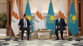 RUM LİDER HRISTODULIDIS’İN KAZAKİSTAN ÇIKARMASI