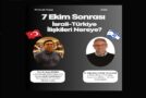 DR. HAY EYTAN COHEN YANAROCAK MÜLAKATI: 7 EKİM SONRASI İSRAİL-TÜRKİYE İLİŞKİLERİ NEREYE?