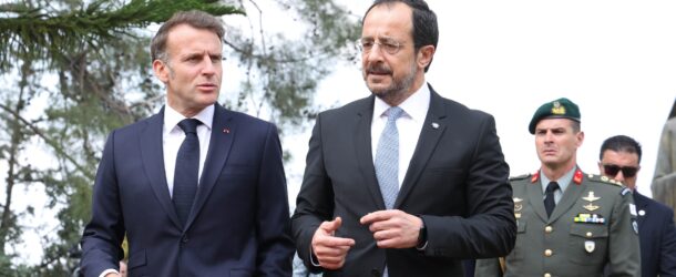 MACRON’UN KIBRIS ZİYARETİ: AVRUPALI DAYANIŞMASI TÜRKİYE’Yİ RENCİDE EDİYOR
