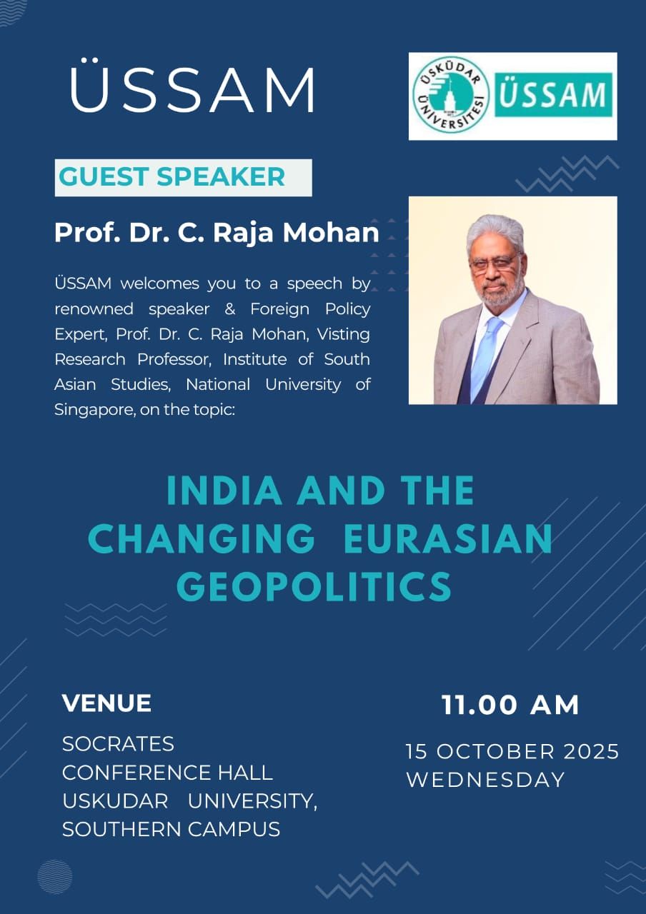 Cr Raja Mohan Uluslararası Politika Akademisi – (UPA) – PROF. DR. RAJA MOHAN’IN ...