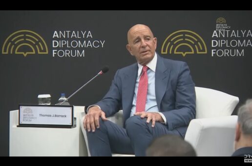 ABD’NİN ANKARA BÜYÜKELÇİSİ TOM BARRACK’IN 2026 ADF KONUŞMASI