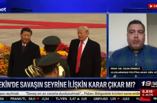 #htmlcaption_43868 PROF. DR. OZAN ÖRMECİ, TRUMP-Şİ GÖRÜŞMESİNİ TVNET’TE YORUMLADI