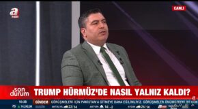 PROF. DR. OZAN ÖRMECİ, ABD’NİN HÜRMÜZ BOĞAZI ABLUKASINI A HABER’DE YORUMLADI
